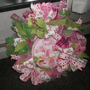 Hand made Gnome Christmas Wreath NEW